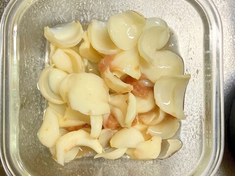 ほくほく♪梅ゆり根